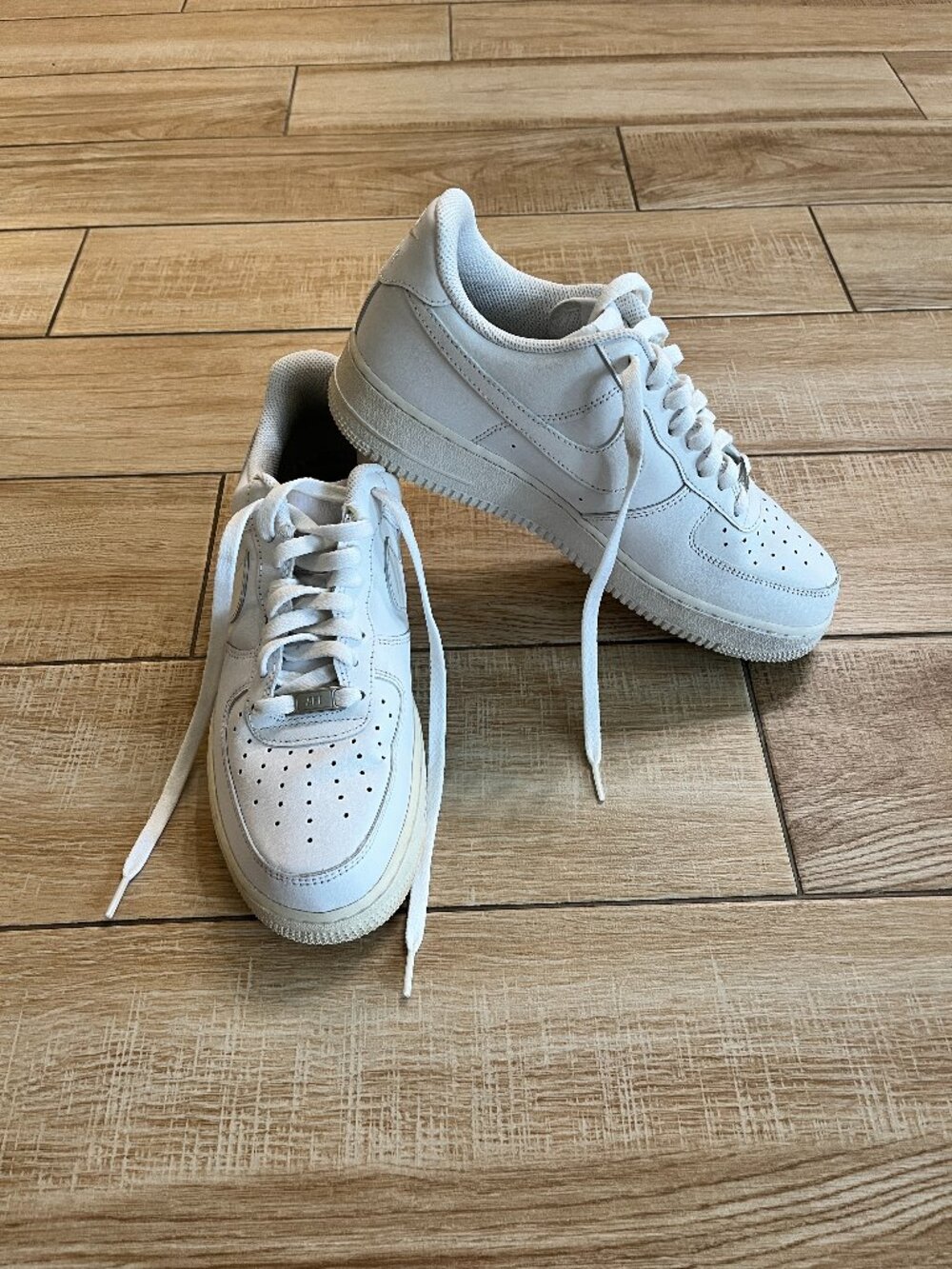 Mens Nike Air Force 1s White Sneakers CW2288-111 - 9.5